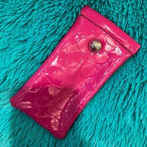 Coach sunglasses holder